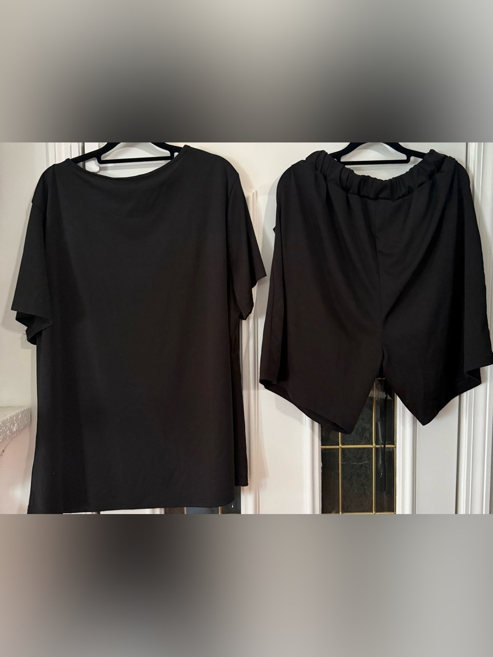 Black 'Black Girl Magic' Graphic Tee and Shorts Set - Picture 7 of 7
